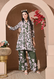 Serene Bloom Linen Co-ord Set