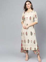 Blush Bloom Rayon Suit Set