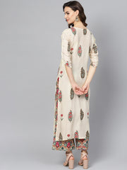 Blush Bloom Rayon Suit Set