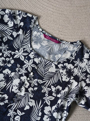 Floral Flair Rayon Kurta