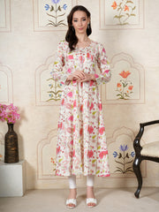 Inaaya Floral Garden Rayon Kurta