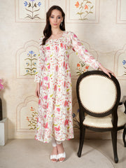 Inaaya Floral Garden Rayon Kurta