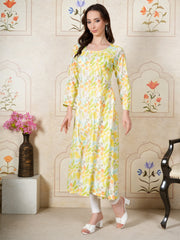 Sunlit Meadow Kurti