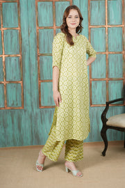 Meadow Muse Printed Cotton Suit Set