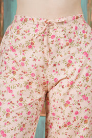 Blush Bloom Floral Cotton Suit Set