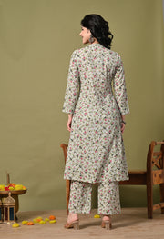 Olive Bloom Co-Ord Set