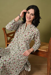 Olive Bloom Co-Ord Set