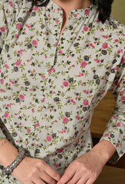 Olive Bloom Co-Ord Set