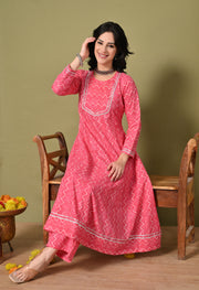 Rang Saaz Floral Cotton Suit Set