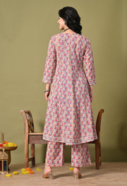 Phoolkari Charm Printed Cotton Suit Set