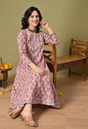 Phoolkari Charm Printed Cotton Suit Set