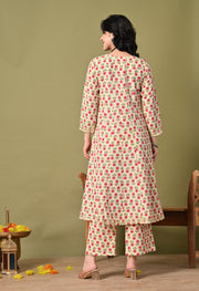 Rose Garden Cotton Suit Set