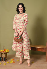 Rose Garden Cotton Suit Set