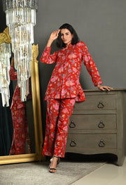 Ruby Radiance Co-ord Set