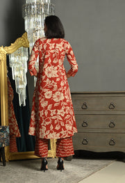 Ruby Velvet Co-ord Set