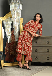 Ruby Velvet Co-ord Set