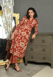 Ruby Velvet Co-ord Set