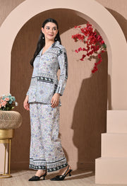 Paisley Elegance Linen Co-ord Set