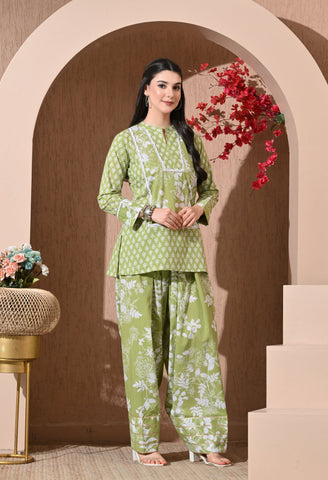 Meadow Bloom Cotton Farshi Set