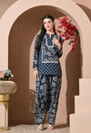 Midnight Garden Cotton Farshi Set