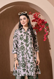 Serene Bloom Linen Co-ord Set