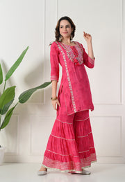 Desert Bloom Sharara Set
