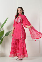 Desert Bloom Sharara Set
