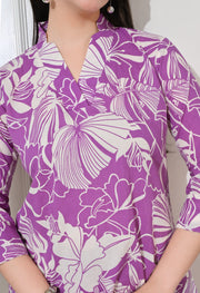 Lavender Bloom Cotton Co-ord Set