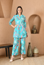 Azure Serenity Co-ord Set