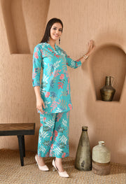Azure Serenity Co-ord Set